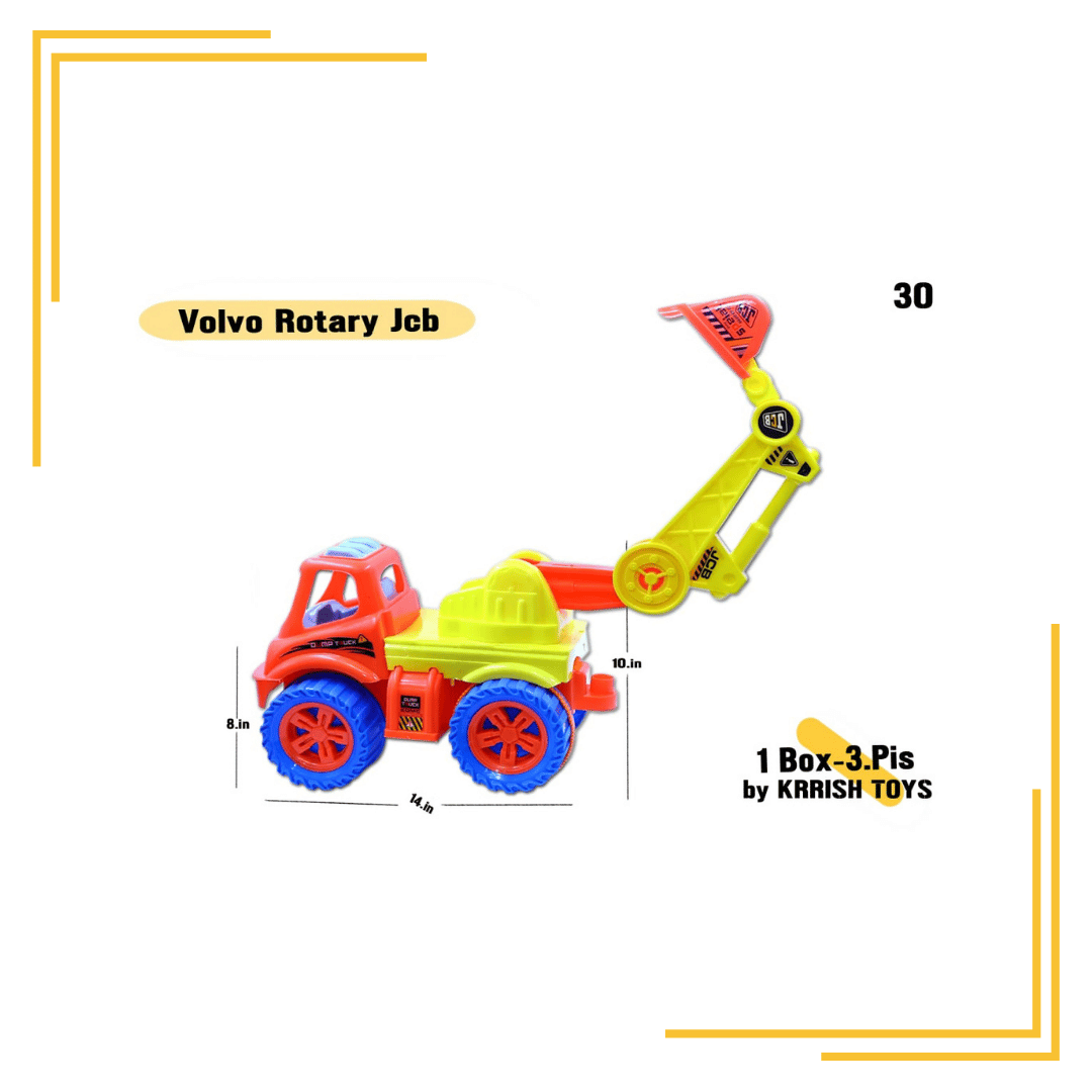 Non Electric Jumbo Big Size Excavator Toys for Kids Loader and Backhoe Truck Construction Vehicle Bulldozer Toy for Kids Toddlers Boy