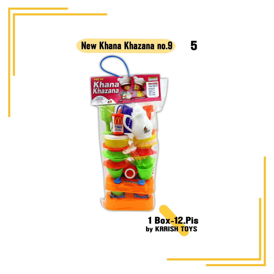 Khana Khazana Kitchen Cooking Set Toy For Children