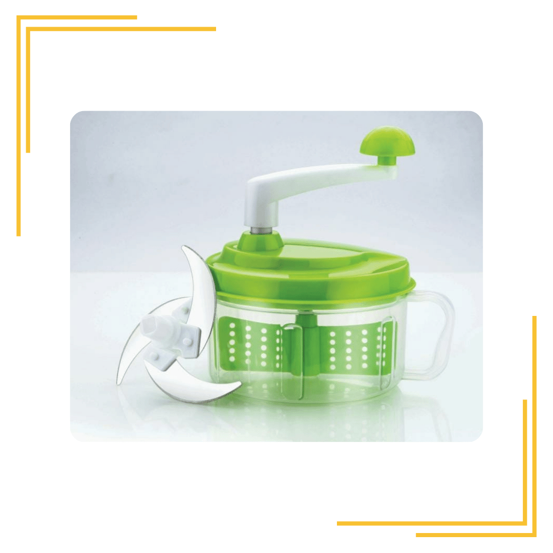  100% 10 C124  Plastic Chopnchurn/ 2 in 1 Vegetable and Fruit Chopper with Beating Blade, Churner, Grater, Slicer/Lassi Maker      	 Plastic Chopnchurn/ 2 in 1 Vegetable and Fruit Chopper with Beating Blade, Churner, Grater, Slicer/Lassi Maker Turn on screen reader support To enable screen reader support, press Ctrl+Alt+Z To learn about keyboard shortcuts, press Ctrl+slashAnonymous Pumpkin has joined the document.