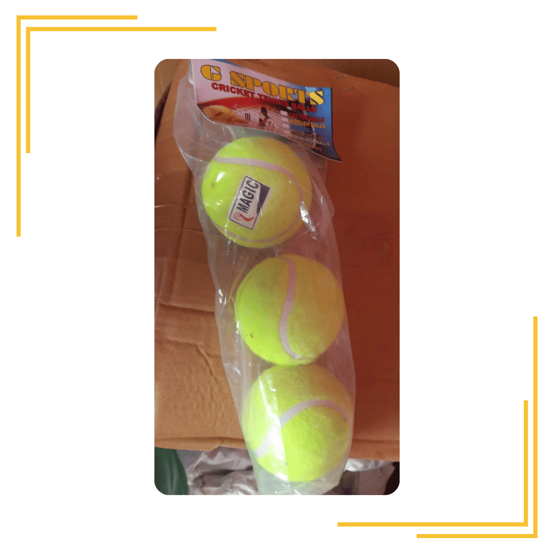 Tennis Balls, Pack Of 3 Balls