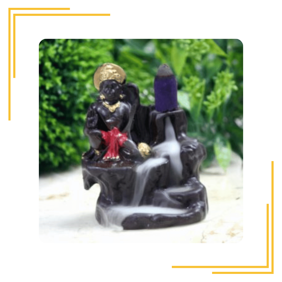 Backflow Dhoop Cone with Stand (Hanuman)