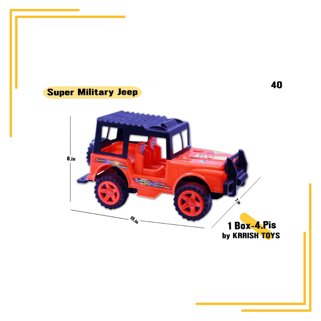 Dashing Super fiiction Jeep for Kids