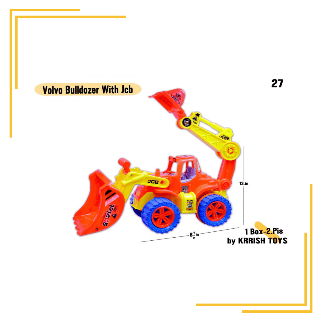 Electric Jumbo Big Size Excavator Toys for Kids Loader and Backhoe Truck Construction Vehicle Bulldozer Toy