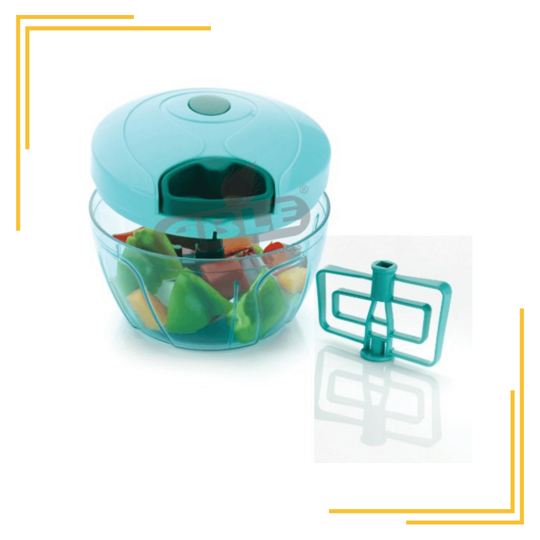 Mini Handy and Compact Chopper Vegetable Chopper/Blender to Chop Fruits/Vegetables/Nuts/Herbs/Onions/Garlic/Salad/Pesto/Coleslaw Chopping Vegetables and Fruits for Your Kitchen