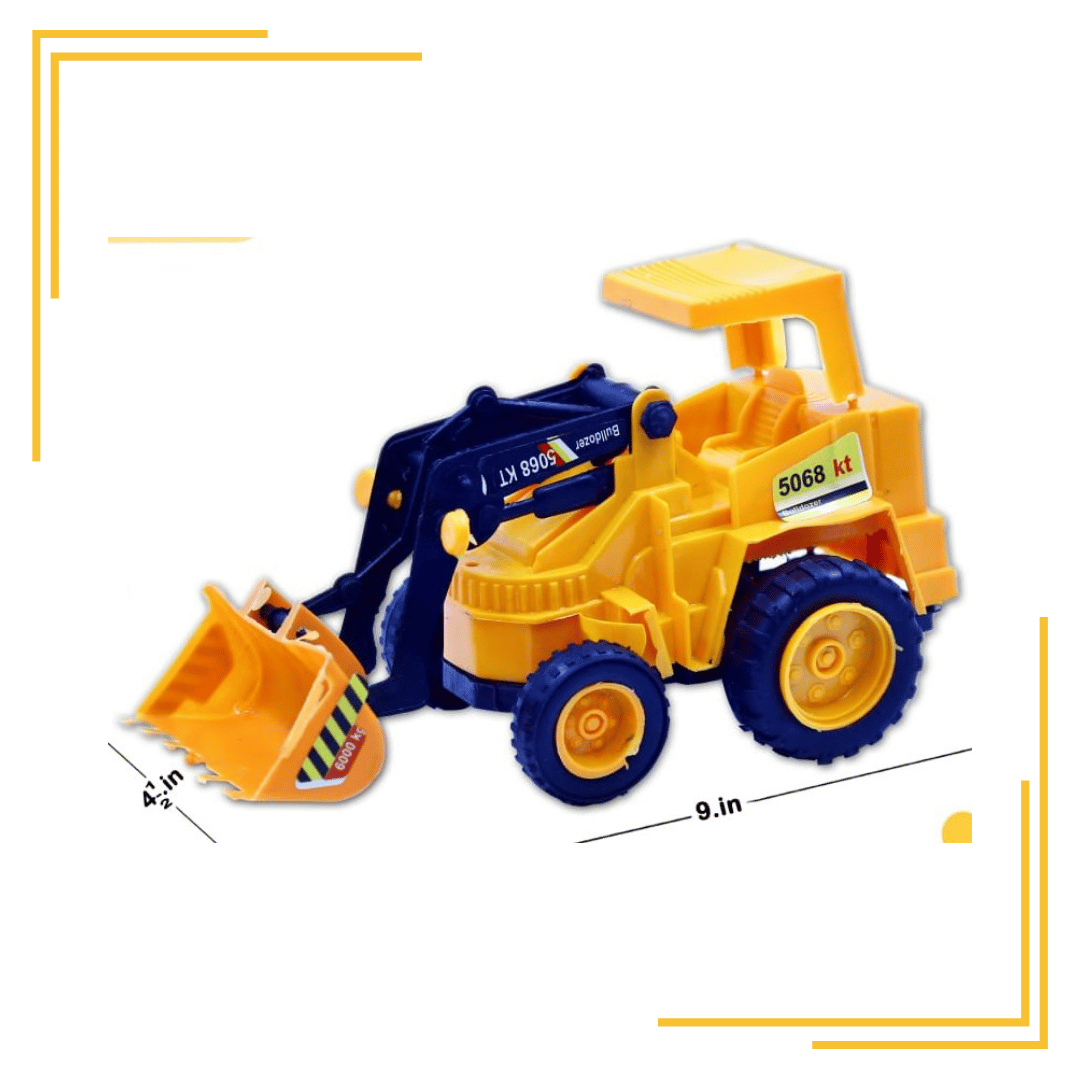 JCB Truck Construction Vehicle Toys JCB Plastic Truck Toy for Kids