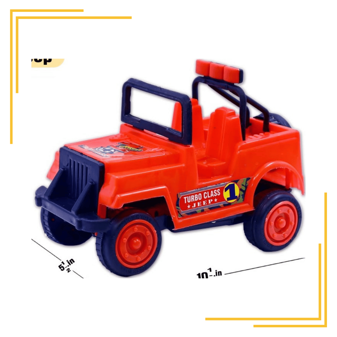 Non Battery operated big jeep toy For Kids