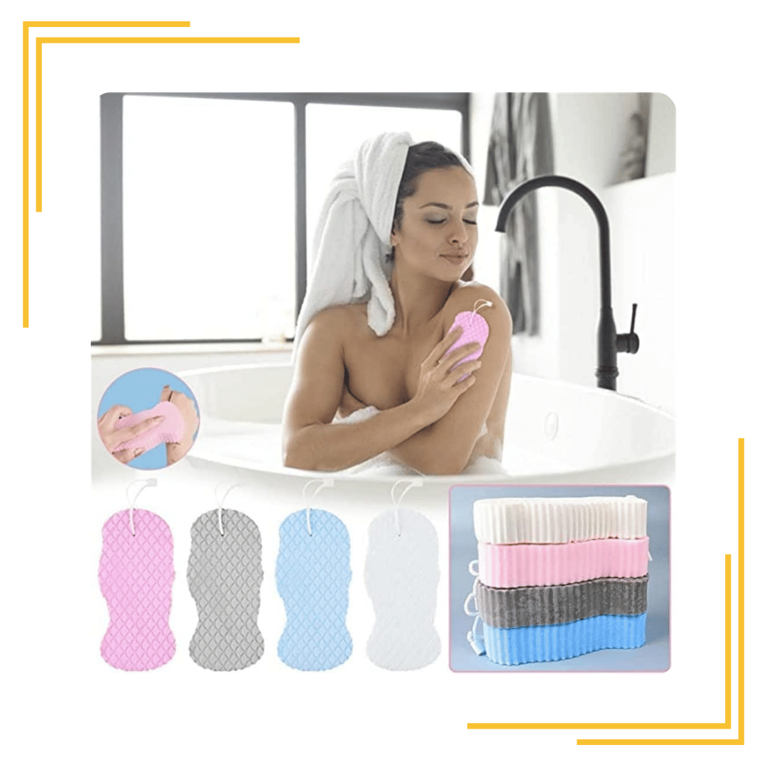 Extra Soft Sponge for Bathing, Natural Bath Sponges for Exfoliation, Baby Bath Time Bath Artifact, Natural and Safe Shower Use Sponge, Baby Bath Toys, Shower Cleansing Supplies