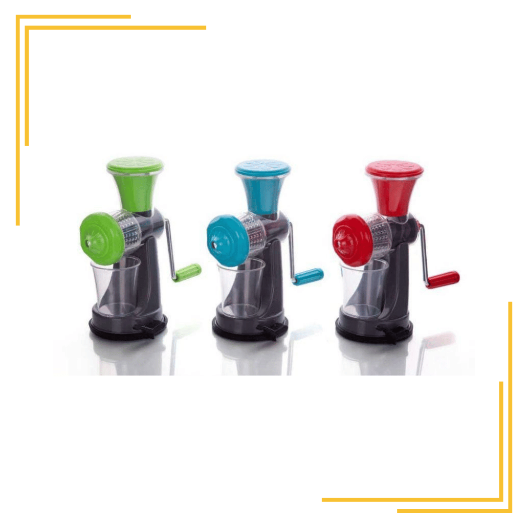 Plastic Hand Juicer Hand Juicer With Round Chilli cutter Combo.